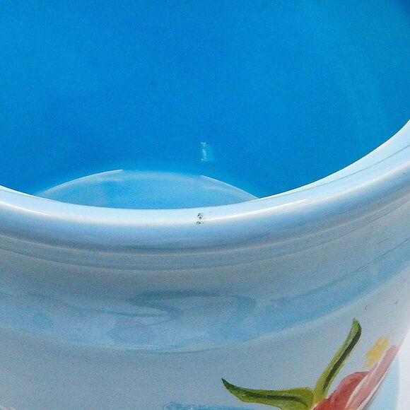 The Pioneer Woman Fresh Garlic Keeper Spring Bouquet Floral Stoneware 2019 - Picture 7 of 9